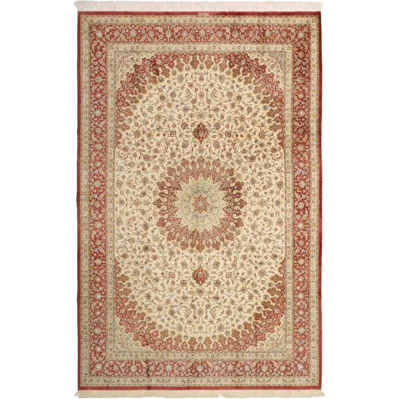 tappeto persia ghom seta cm 194x301