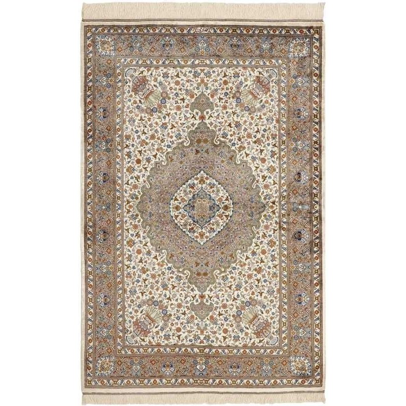 tappeto persia ghom seta cm 100x152