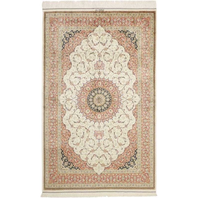 tappeto persia ghom seta cm 131x208