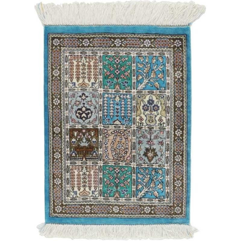 tappeto persia ghom seta cm 30x40