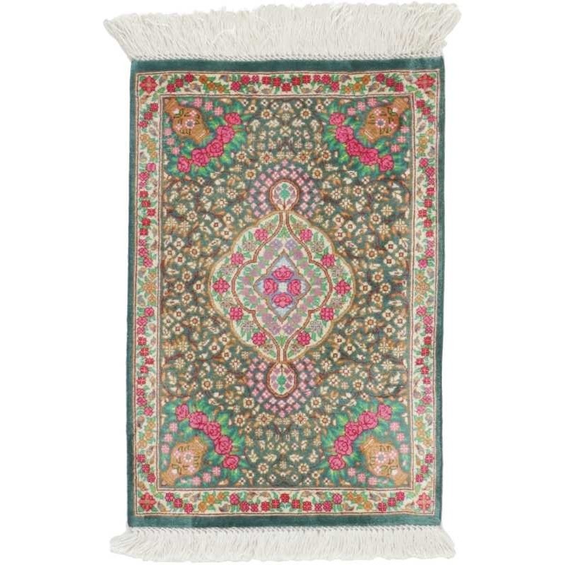 tappeto persia ghom seta cm 30x40