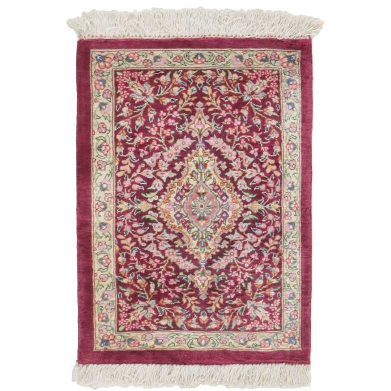 tappeto persia ghom seta cm 30x40