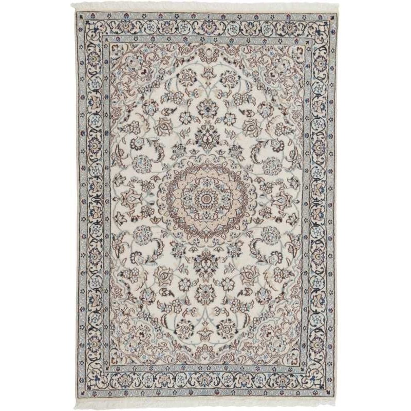 tappeto persia nain fine con seta cm 116x180