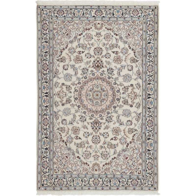 tappeto persia nain fine con seta cm 117x180