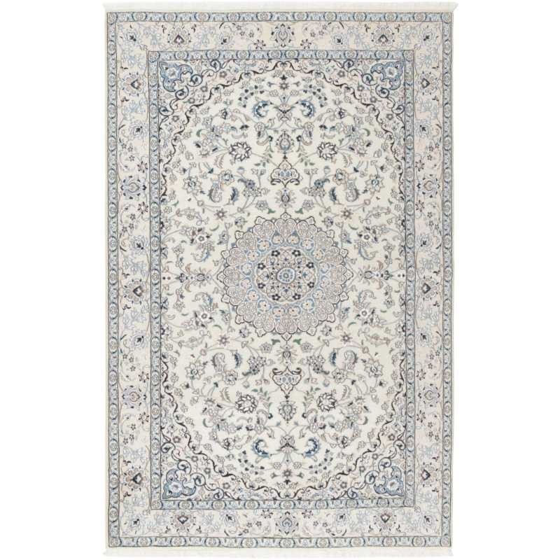 tappeto persia nain fine con seta cm 158x240