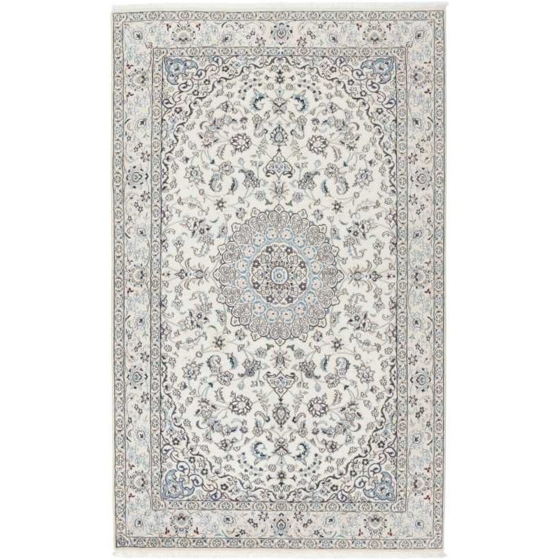 tappeto persia nain fine con seta cm 151x247
