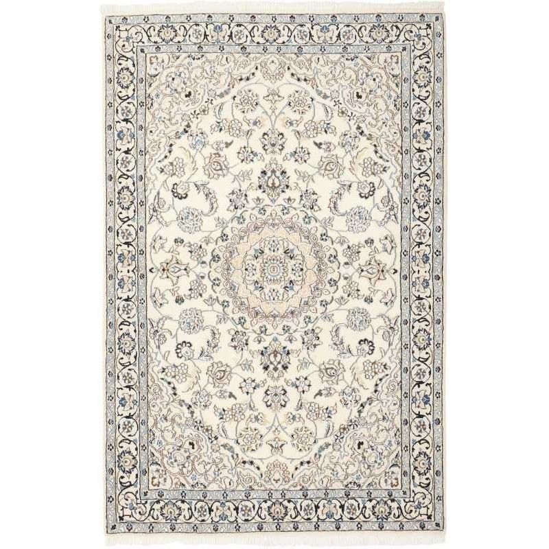 tappeto persia nain fine con seta cm 119x183