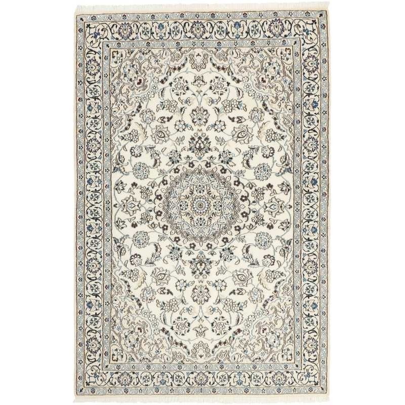 tappeto persia nain fine con seta cm 117x183