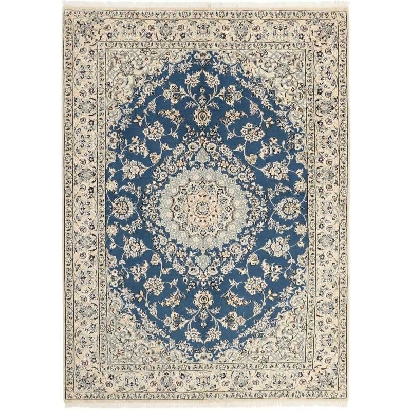 tappeto persia nain fine con seta cm 149x205