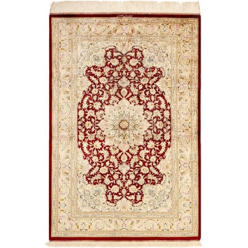 tappeto persia ghom seta cm 99x147
