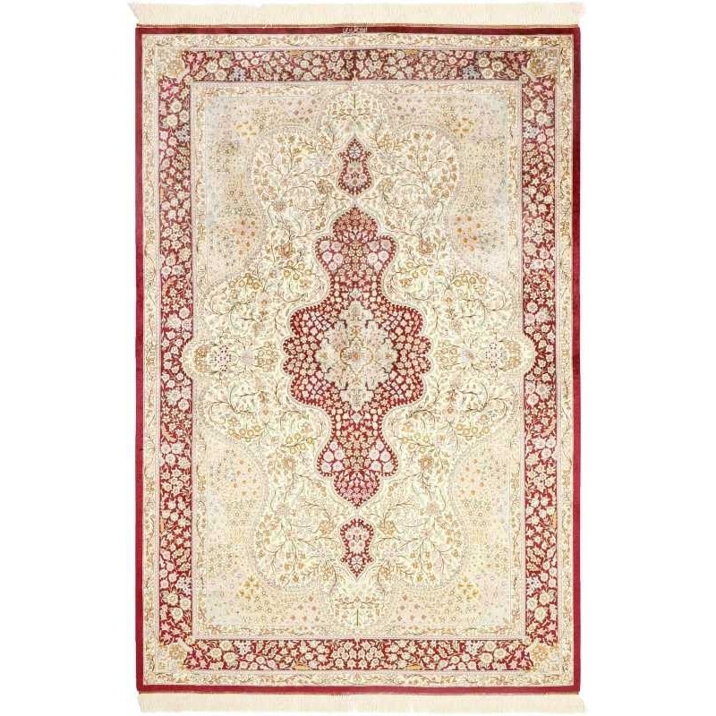 tappeto persia ghom seta cm 134x203
