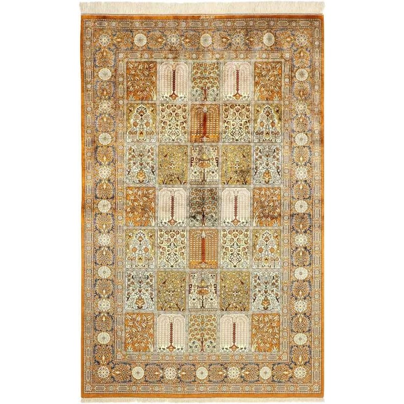 tappeto persia ghom seta cm 131x205