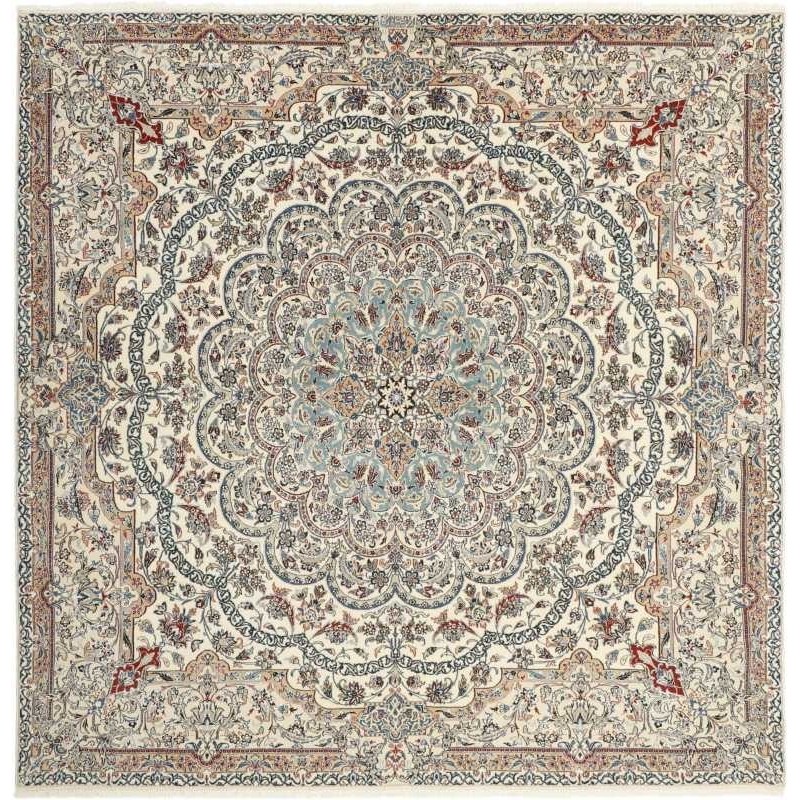 tappeto persia nain extra fine seta cm 208x257