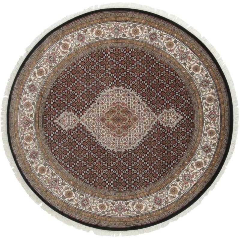 tappeto india tabriz indi cm 199x199