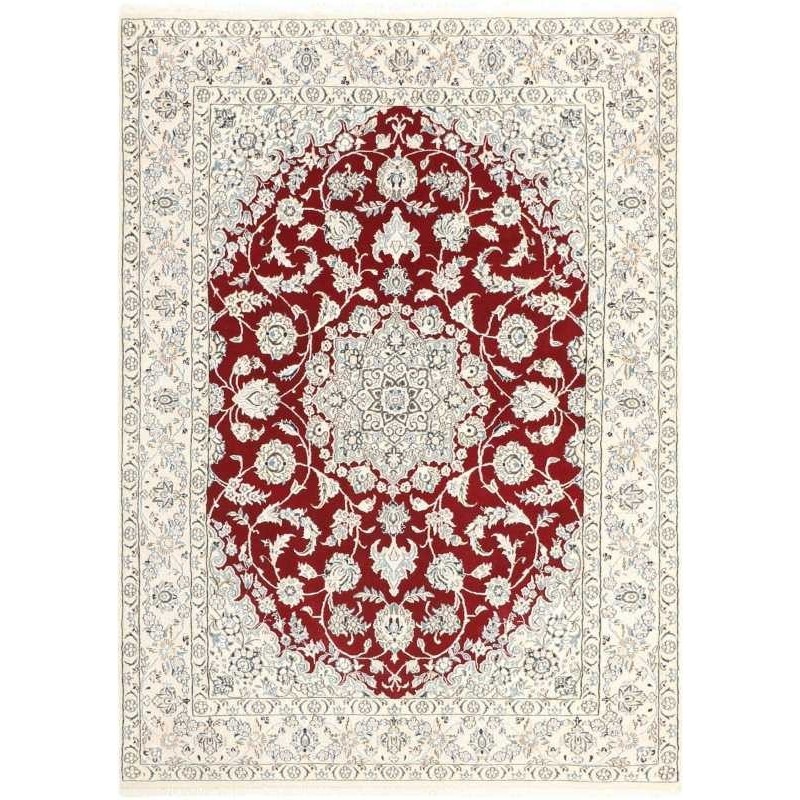 tappeto persia nain fine con seta cm 149x205