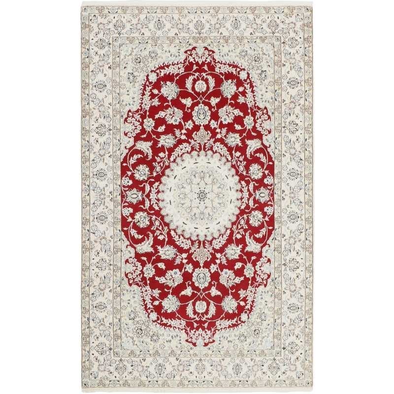 tappeto persia nain fine con seta cm 148x244