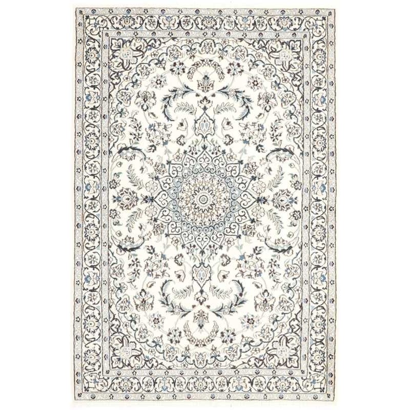 tappeto persia nain fine con seta cm 115x175