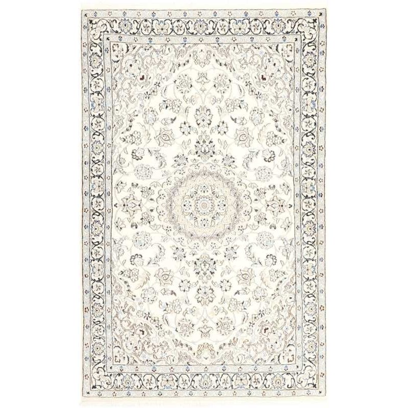 tappeto persia nain fine con seta cm 115x184