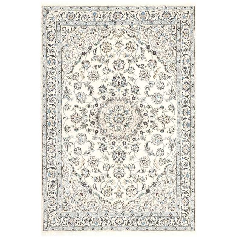 tappeto persia nain fine con seta cm 118x179