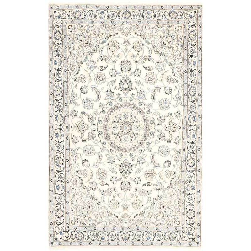 tappeto persia nain fine con seta cm 115x180