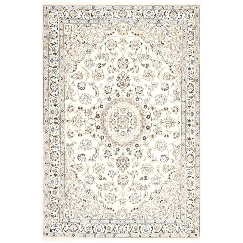 tappeto persia nain fine con seta cm 117x177