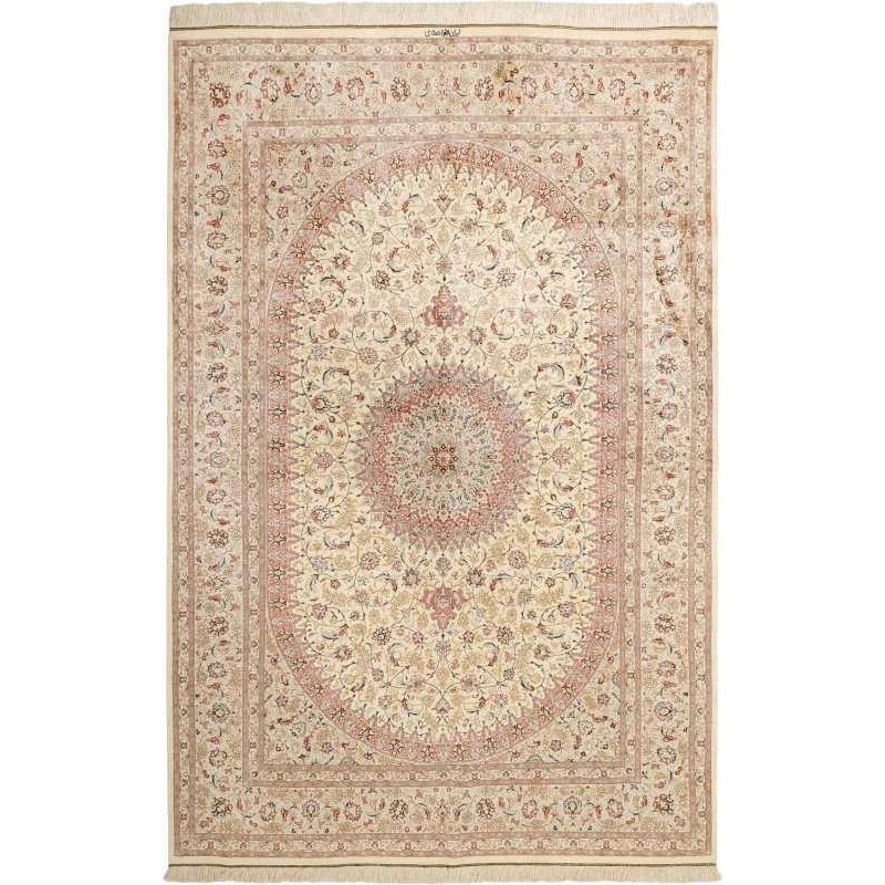 tappeto persia ghom seta cm 155x241