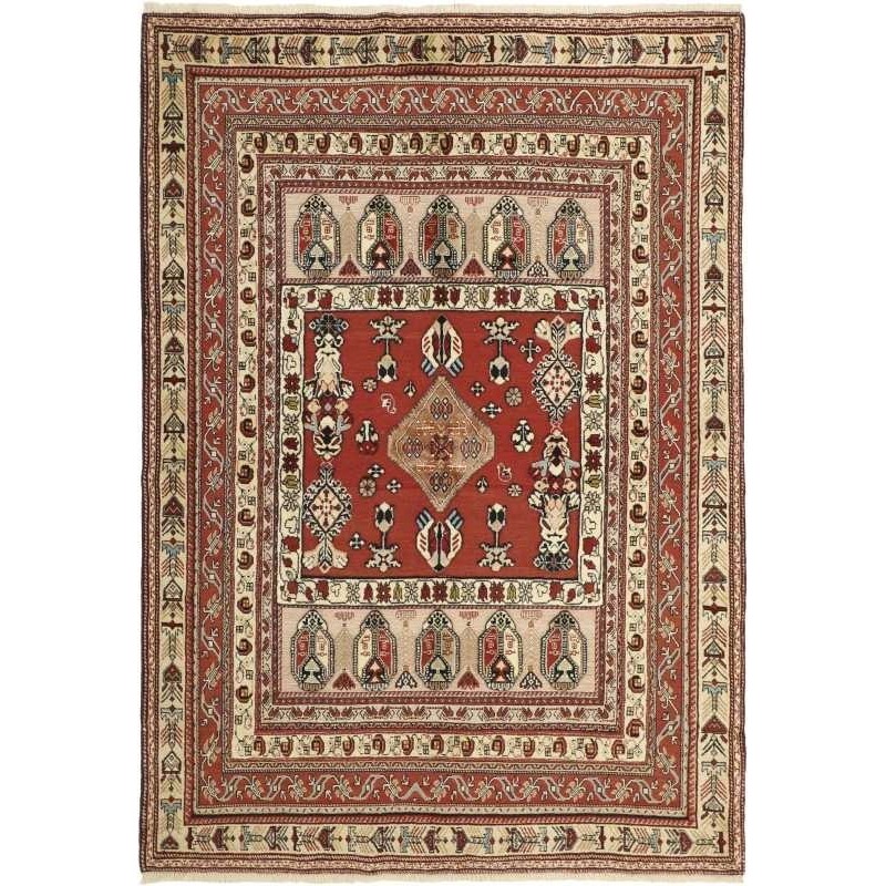 tappeto persia kelim sirjan cm 142x207