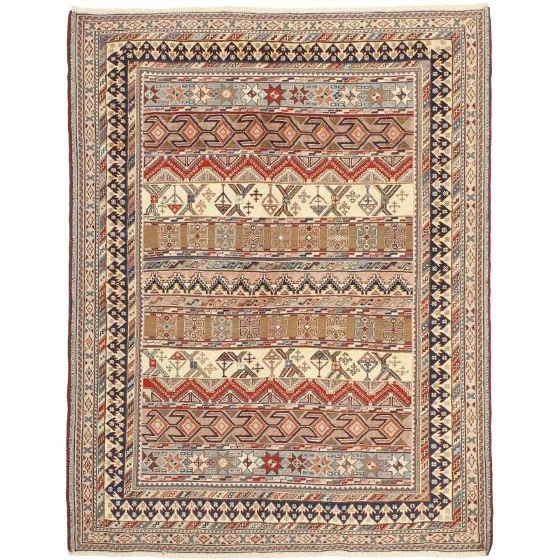 tappeto persia kelim sirjan cm 132x172