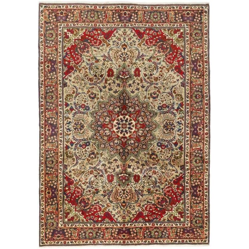 tappeto persia tabriz cm 203x283