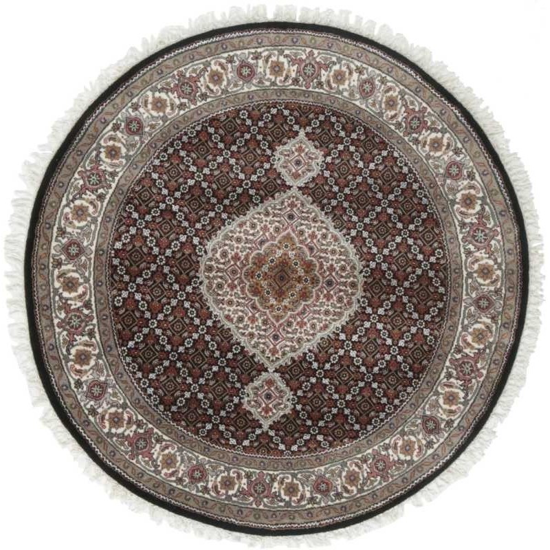 tappeto india tabriz indi cm 145x145