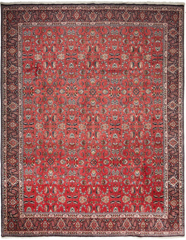 Bidjar Con Seta Persia terra di siena e nero 300x385