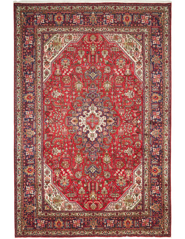 Tabriz Persia terra di siena e grigio ardesia scuro 204x304