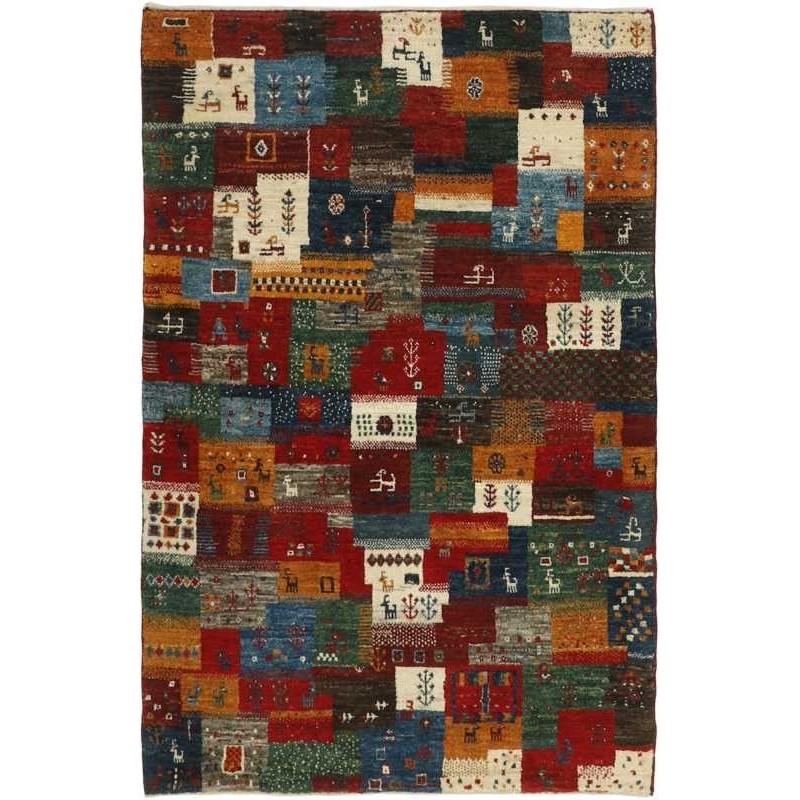 tappeto persia gabbeh fine cm 84x128 
