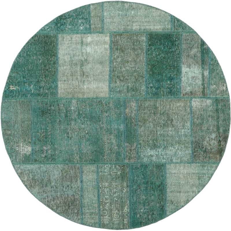 tappeto persia vintage patchwork cm 150x150 