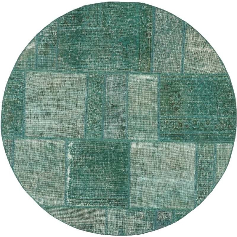 tappeto persia vintage patchwork cm 150x150 