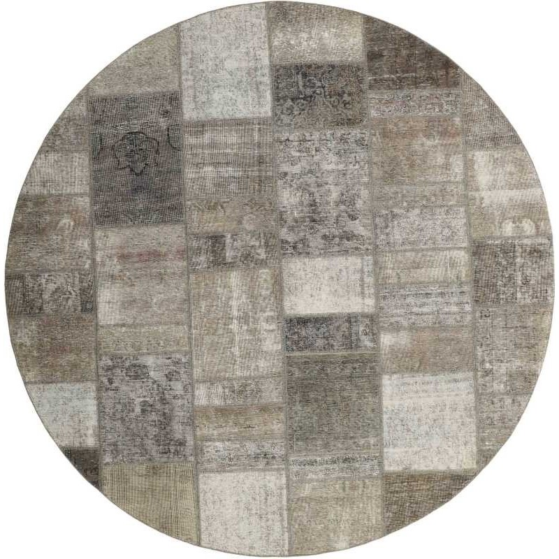 tappeto persia vintage patchwork cm 250x250 
