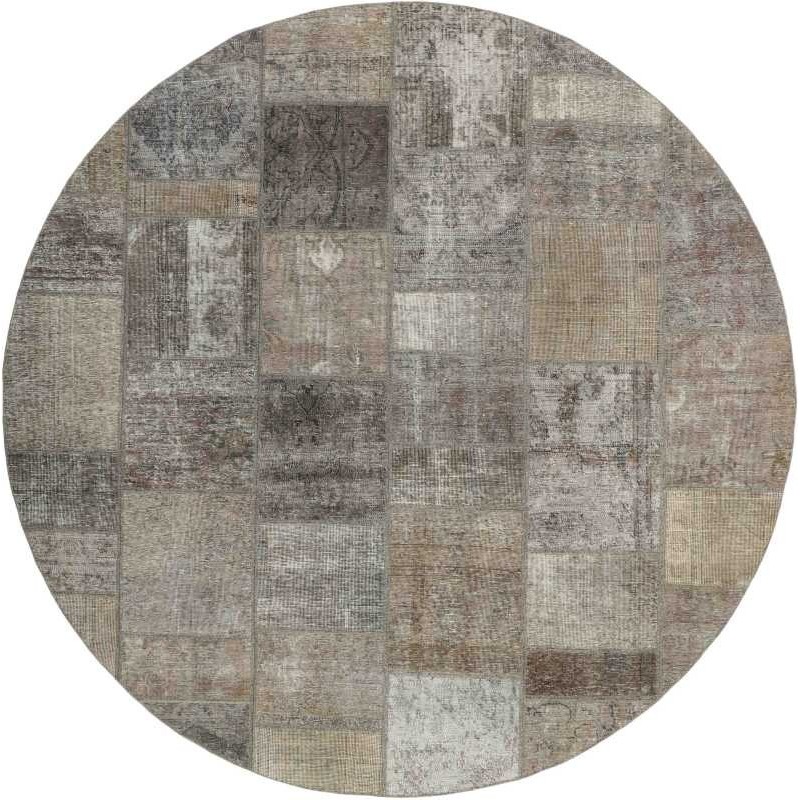 tappeto persia vintage patchwork cm 250x250 