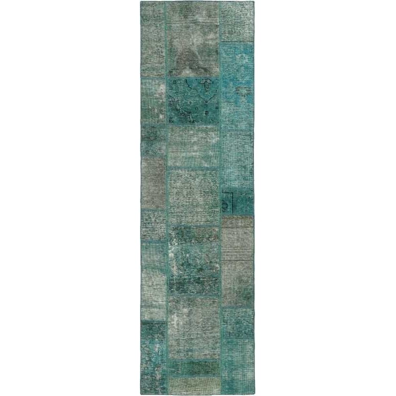 tappeto persia vintage patchwork cm 72x253 
