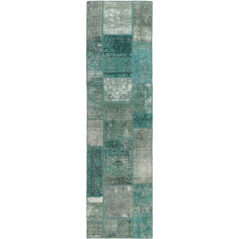 tappeto persia vintage patchwork cm 71x256 