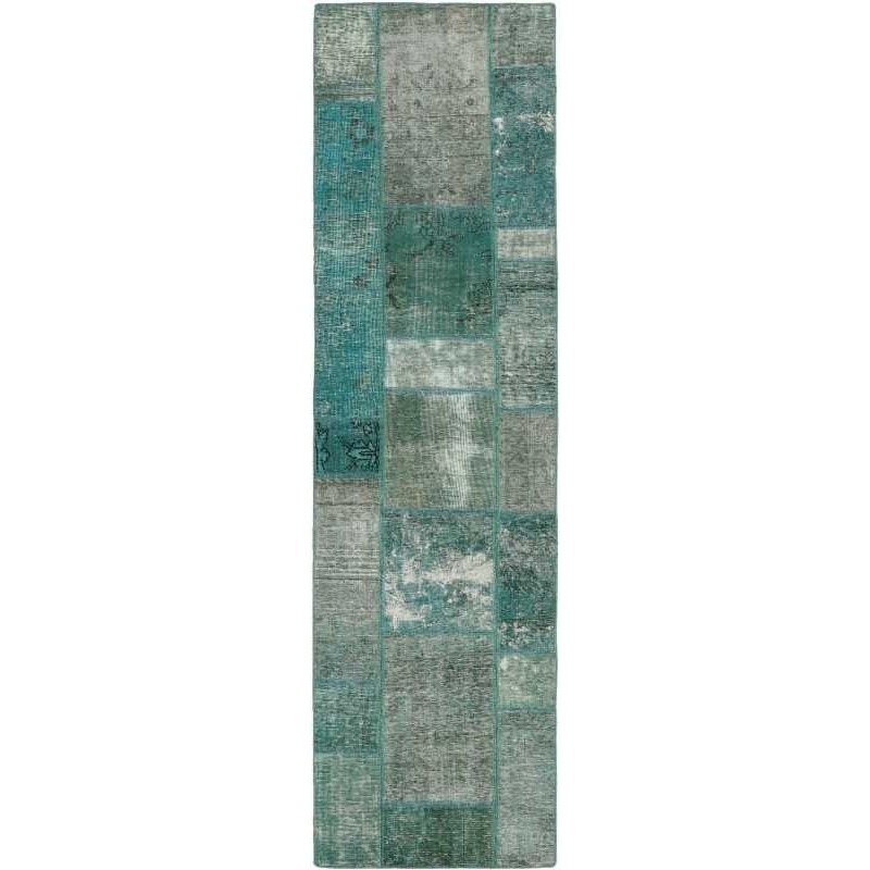 tappeto persia vintage patchwork cm 71x252 