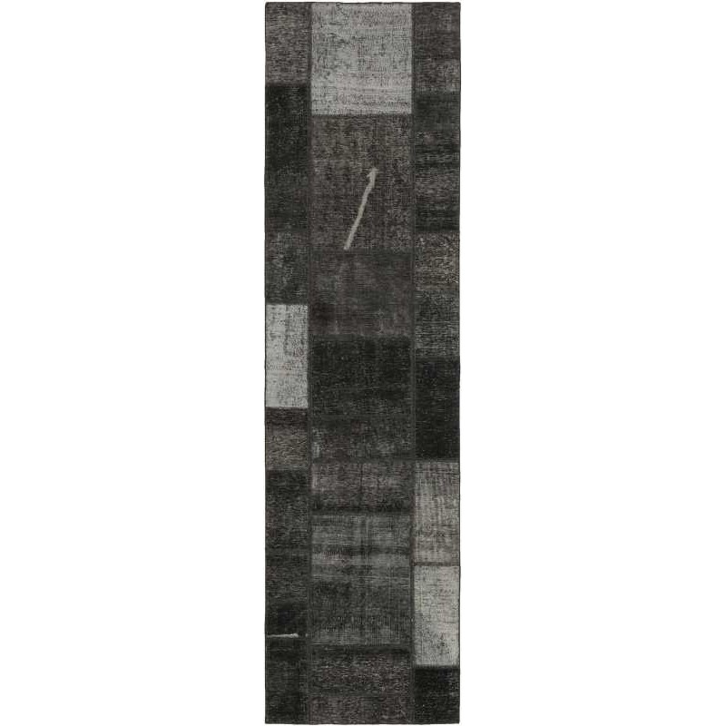 tappeto persia vintage patchwork cm 82x303 