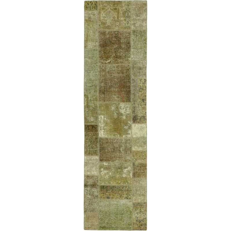 tappeto persia vintage patchwork cm 82x302 
