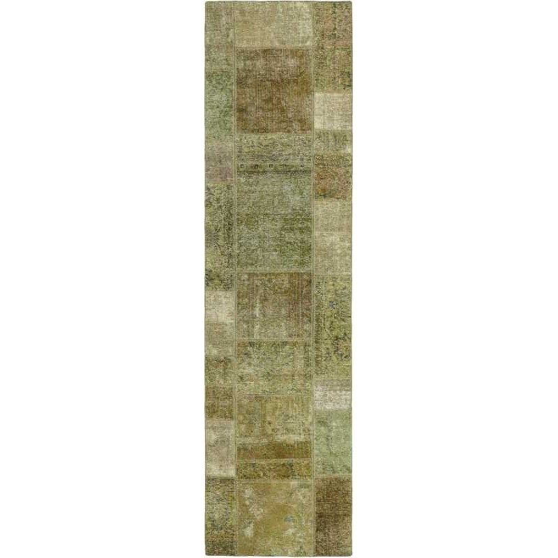 tappeto persia vintage patchwork cm 82x310 