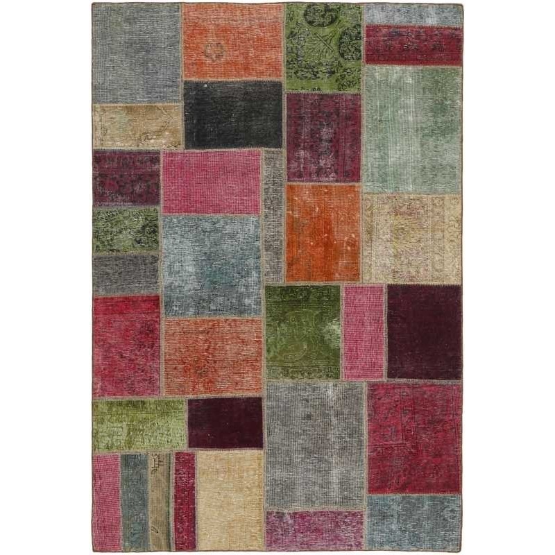 tappeto persia vintage patchwork cm 165x245 