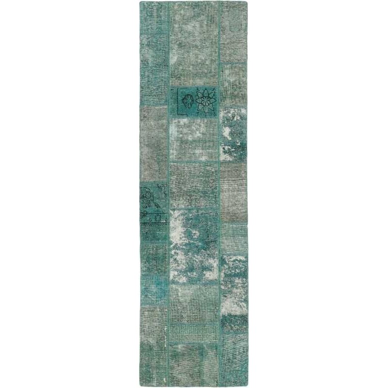 tappeto persia vintage patchwork cm 72x253 