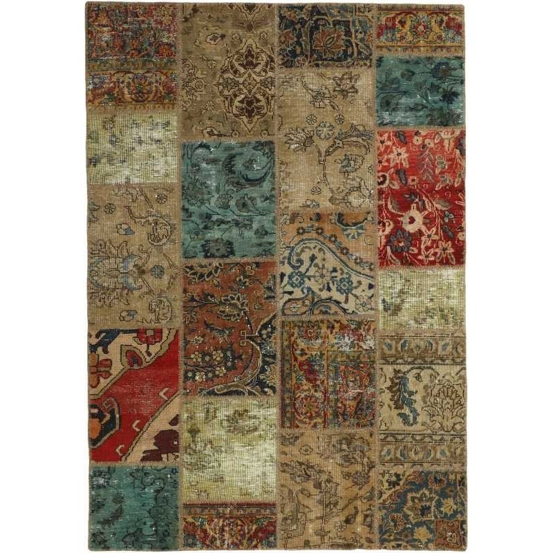 tappeto persia vintage patchwork cm 140x200 