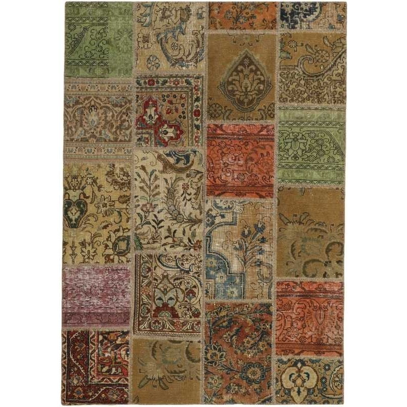 tappeto persia vintage patchwork cm 140x200 
