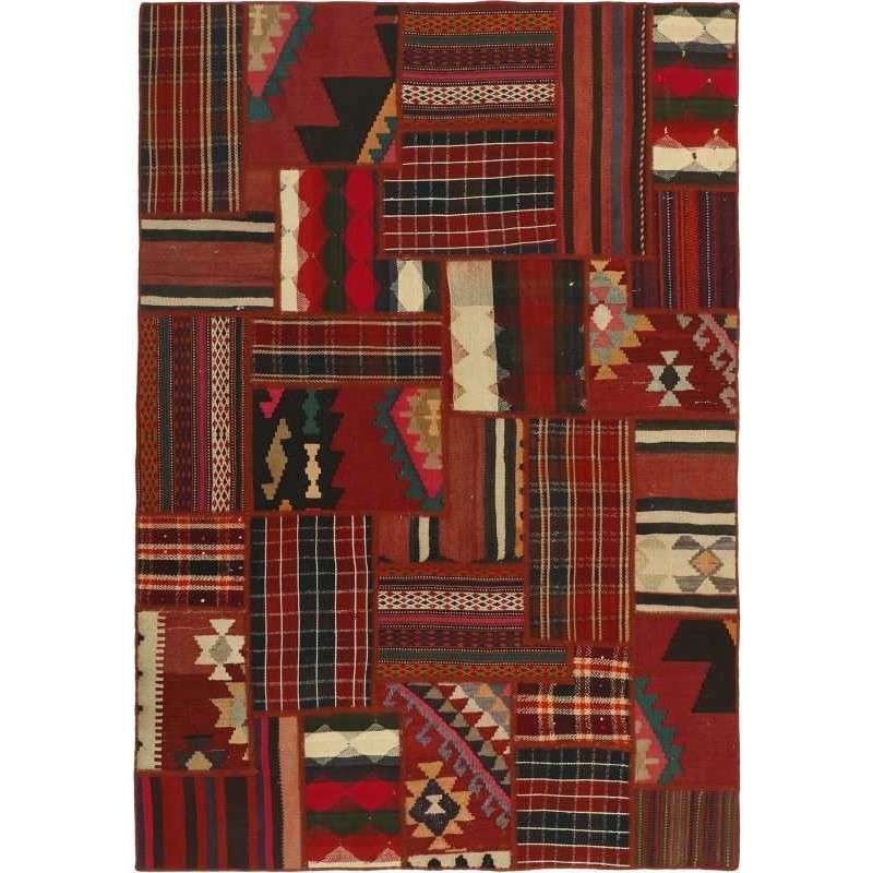 tappeto persia tekkeh kelim cm 141x202 