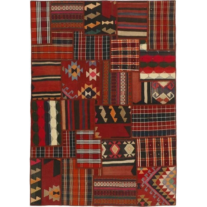 tappeto persia tekkeh kelim cm 140x203 