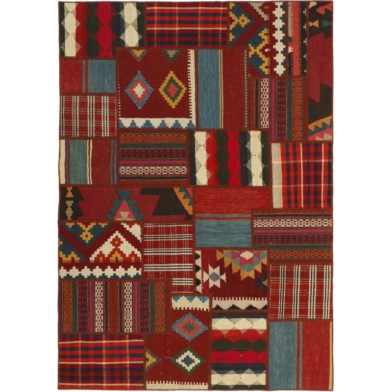 tappeto persia tekkeh kelim cm 142x203 